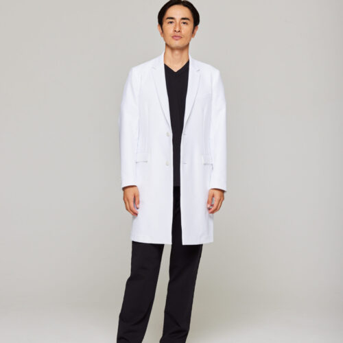 URBAN : Streamlined Elegance Lab Coat - Image 2